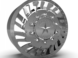 AMERICAN FORCE H92 THRUST DRW WHEEL 3D MODEL Modello di stampa 3D