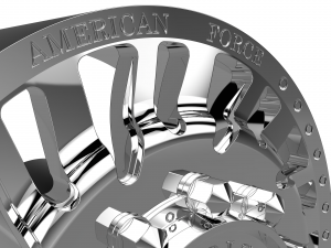 AMERICAN FORCE H92 THRUST DRW WHEEL 3D MODEL 3D Print Model