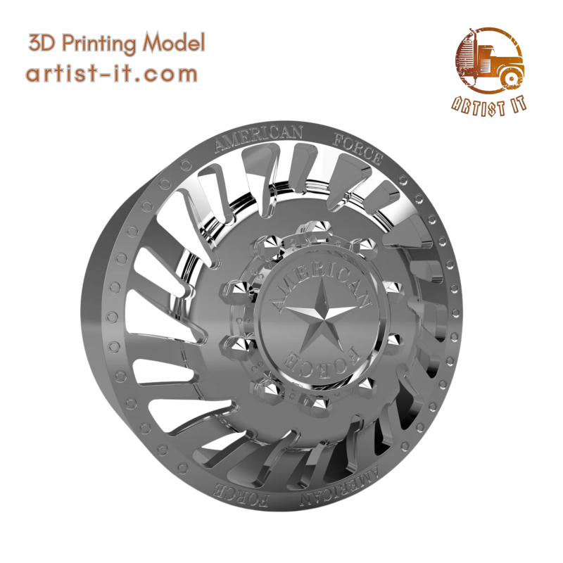AMERICAN FORCE H92 THRUST DRW WHEEL 3D MODEL 3D Baskı Modeli .c4d .max .obj .3ds .fbx .stl .blend 