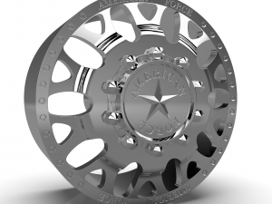 AMERICAN FORCE J01 PULSE DRW WHEEL 3D MODEL 3D Принт Модель