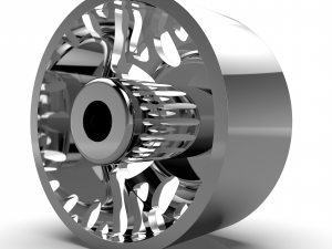AMERICAN FORCE J01 PULSE DRW WHEEL 3D MODEL 3D Baskı Modeli