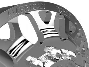 AMERICAN FORCE J01 PULSE DRW WHEEL 3D MODEL 3D Baskı Modeli