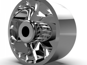 AMERICAN FORCE J02 THUNDER DRW WHEEL 3D MODEL 3Dプリントモデル