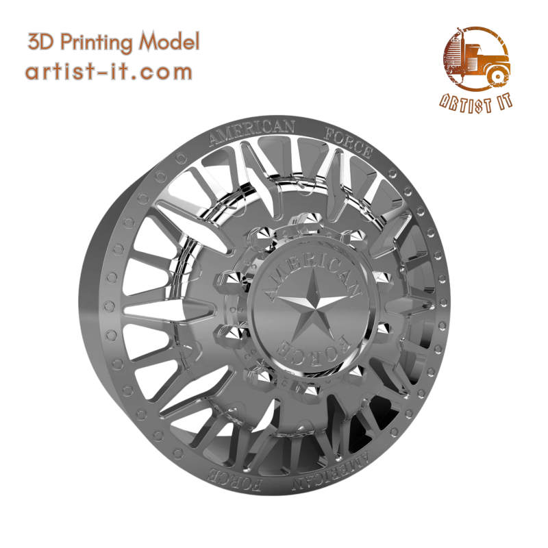AMERICAN FORCE J03 PLAGUE DRW WHEEL 3D MODEL 3D Принт Модель .c4d .max .obj .3ds .fbx .stl .blend 