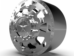 AMERICAN FORCE J04 BLOCK DRW WHEEL 3D MODEL Modèles 3D en vedette
