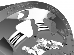 AMERICAN FORCE J04 BLOCK DRW WHEEL 3D MODEL Modèles 3D en vedette