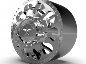 AMERICAN FORCE N10 COMMANDER DRW WHEEL 3D MODEL 3D प्रिंट मॉडल