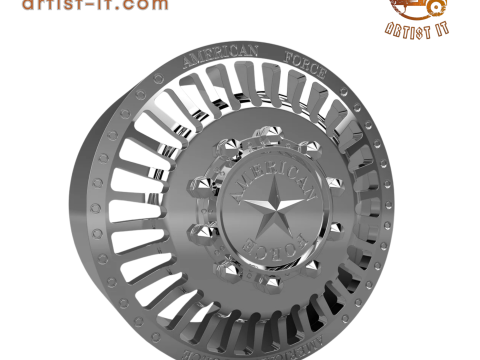 AMERICAN FORCE N11 LEGION DRW WHEEL 3D MODEL 3D 打印模型
