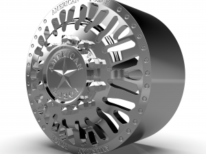 AMERICAN FORCE N12 BRAWN DRW WHEEL 3D MODEL 3D 프린트 모델