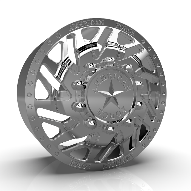 AMERICAN FORCE N13 DERANGE DRW WHEEL 3D MODEL Modelo de Impressão 3D .c4d .max .obj .3ds .fbx .stl .blend 