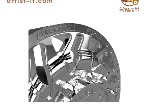 AMERICAN FORCE N13 DERANGE DRW WHEEL 3D MODEL 3D Принт Модель