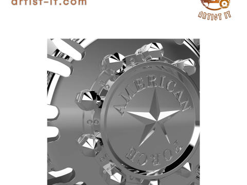 AMERICAN FORCE N16 SHOVE DRW WHEEL 3D MODEL Modello di stampa 3D