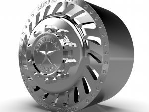 AMERICAN FORCE N17 VADER DRW WHEEL 3D MODEL 3D 프린트 모델