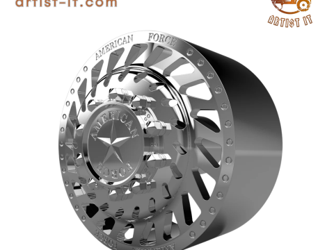 AMERICAN FORCE N18 CUTLASS DRW WHEEL 3D MODEL 3D प्रिंट मॉडल