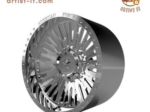 AMERICAN FORCE CK04 SPECTRUM CC WHEEL 3D MODEL 3D printmodel