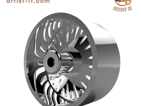 AMERICAN FORCE CK04 SPECTRUM CC WHEEL 3D MODEL 3D Print Model
