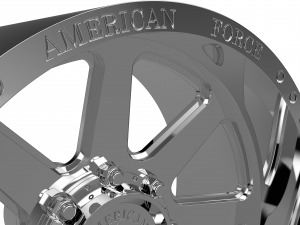 AMERICAN FORCE CK11 RIDGE CC WHEEL 3D MODEL Modello di stampa 3D