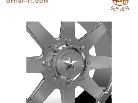 AMERICAN FORCE CK11 RIDGE CC WHEEL 3D MODEL 3D Print Model