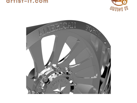 AMERICAN FORCE CKH33 TORQ CC WHEEL 3D MODEL 3D Принт Модель