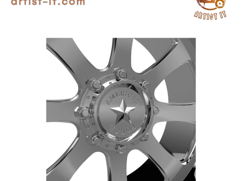 AMERICAN FORCE CKH34 CERBERUS CC WHEEL 3D MODEL 3D Print Model