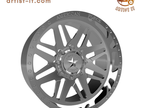 AMERICAN FORCE CKH35 PHOENIX CC WHEEL 3D MODEL Modèles 3D en vedette