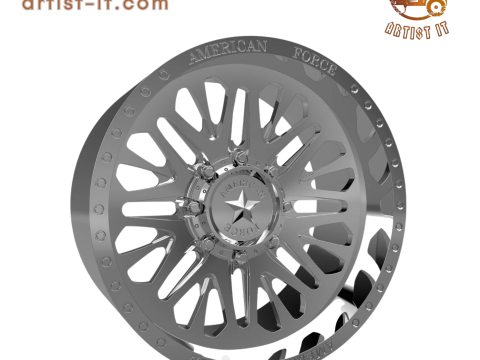 AMERICAN FORCE CKH36 BLASTER CC WHEEL 3D MODEL Modelo de impresión 3D