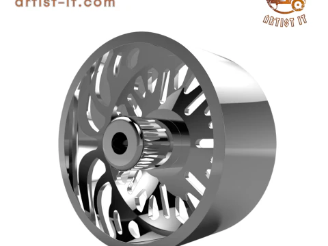 AMERICAN FORCE CKH36 BLASTER CC WHEEL 3D MODEL 3D Print Model