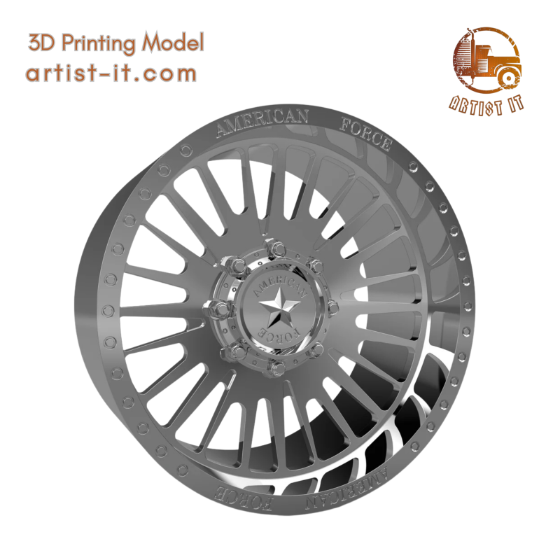 AMERICAN FORCE CKH37 NEXUS CC WHEEL 3D MODEL 3D Druckmodell .c4d .max .obj .3ds .fbx .stl .blend