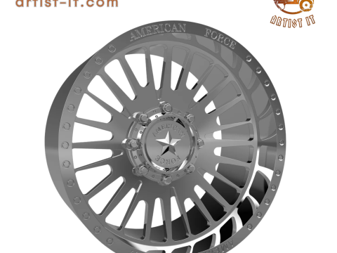 AMERICAN FORCE CKH37 NEXUS CC WHEEL 3D MODEL Modelo de Impressão 3D
