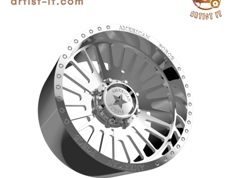 AMERICAN FORCE CKH37 NEXUS CC WHEEL 3D MODEL 3D Druckmodell