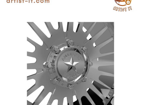 AMERICAN FORCE CKH37 NEXUS CC WHEEL 3D MODEL 3D Druckmodell