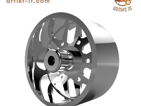 AMERICAN FORCE CKH38 BATTLE CC WHEEL 3D MODEL 3D 打印模型