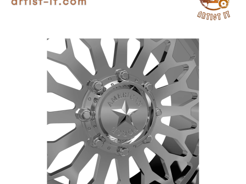AMERICAN FORCE CKH39 CROOK CC WHEEL 3D MODEL 3D 打印模型