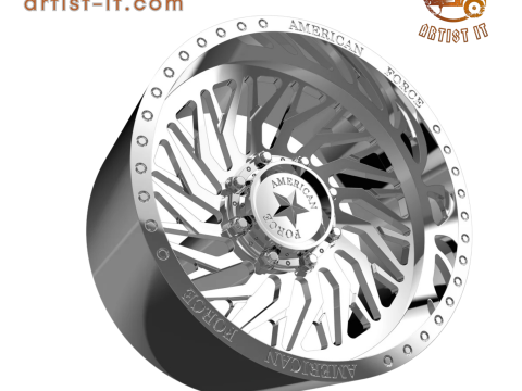 AMERICAN FORCE CKH40 SWANG CC WHEEL 3D MODEL 3D 打印模型