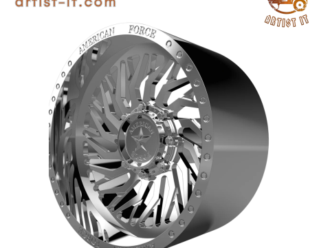 AMERICAN FORCE CKH40 SWANG CC WHEEL 3D MODEL 3D 打印模型
