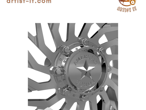 AMERICAN FORCE CKH40 SWANG CC WHEEL 3D MODEL 3D 打印模型