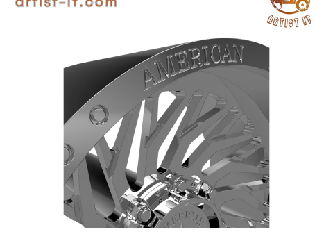 AMERICAN FORCE CKH40 SWANG CC WHEEL 3D MODEL 3D 打印模型