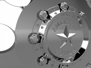 AMERICAN FORCE DB01 RADIAL DBO WHEEL 3D MODEL 3D Print Model