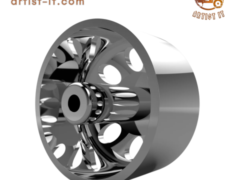 AMERICAN FORCE DB01 RADIAL DBO WHEEL 3D MODEL 3D Принт Модель