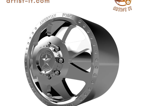 AMERICAN FORCE DB02 MONUMENT DBO WHEEL 3D MODEL 3Dプリントモデル