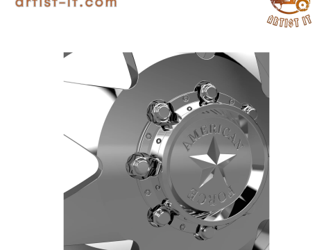 AMERICAN FORCE DB02 MONUMENT DBO WHEEL 3D MODEL 3Dプリントモデル