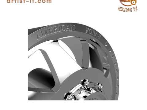 AMERICAN FORCE DB02 MONUMENT DBO WHEEL 3D MODEL 3Dプリントモデル