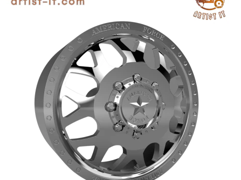 AMERICAN FORCE DB03 LAADVERMOGEN DBO WIEL 3D-MODEL 3D printmodel