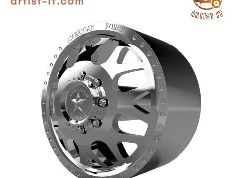 AMERICAN FORCE DB03 PAYLOAD DBO WHEEL 3D MODEL 3D Print Model