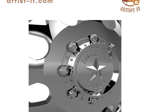 AMERICAN FORCE DB03 PAYLOAD DBO WHEEL 3D MODEL 3D Принт Модель