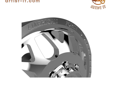 AMERICAN FORCE DB03 PAYLOAD DBO WHEEL 3D MODEL 3D Принт Модель
