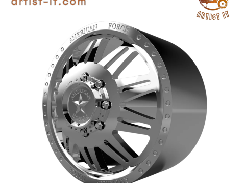AMERICAN FORCE DB04 CLUTCH DBO WHEEL 3D MODEL 3Dプリントモデル