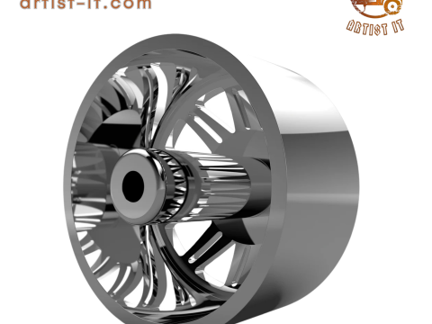 AMERICAN FORCE DB04 CLUTCH DBO WHEEL 3D MODEL 3Dプリントモデル