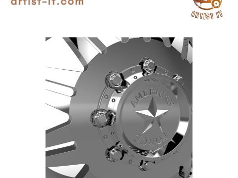 AMERICAN FORCE DB04 CLUTCH DBO WHEEL 3D MODEL 3Dプリントモデル