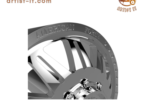 AMERICAN FORCE DB04 CLUTCH DBO WHEEL 3D MODEL 3Dプリントモデル